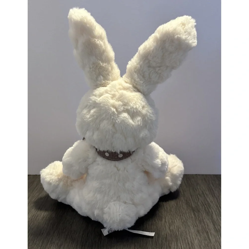 Ganz Cottonball Bunny Plush Rabbit Stuffed Animal Polka Dot Easter HE 10299 EUC‎